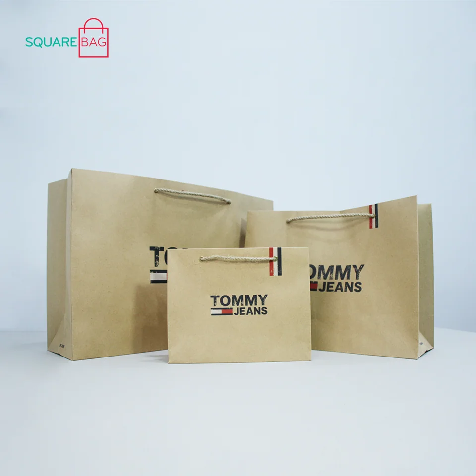 Tommy Jeans — Bộ túi giấy kraft